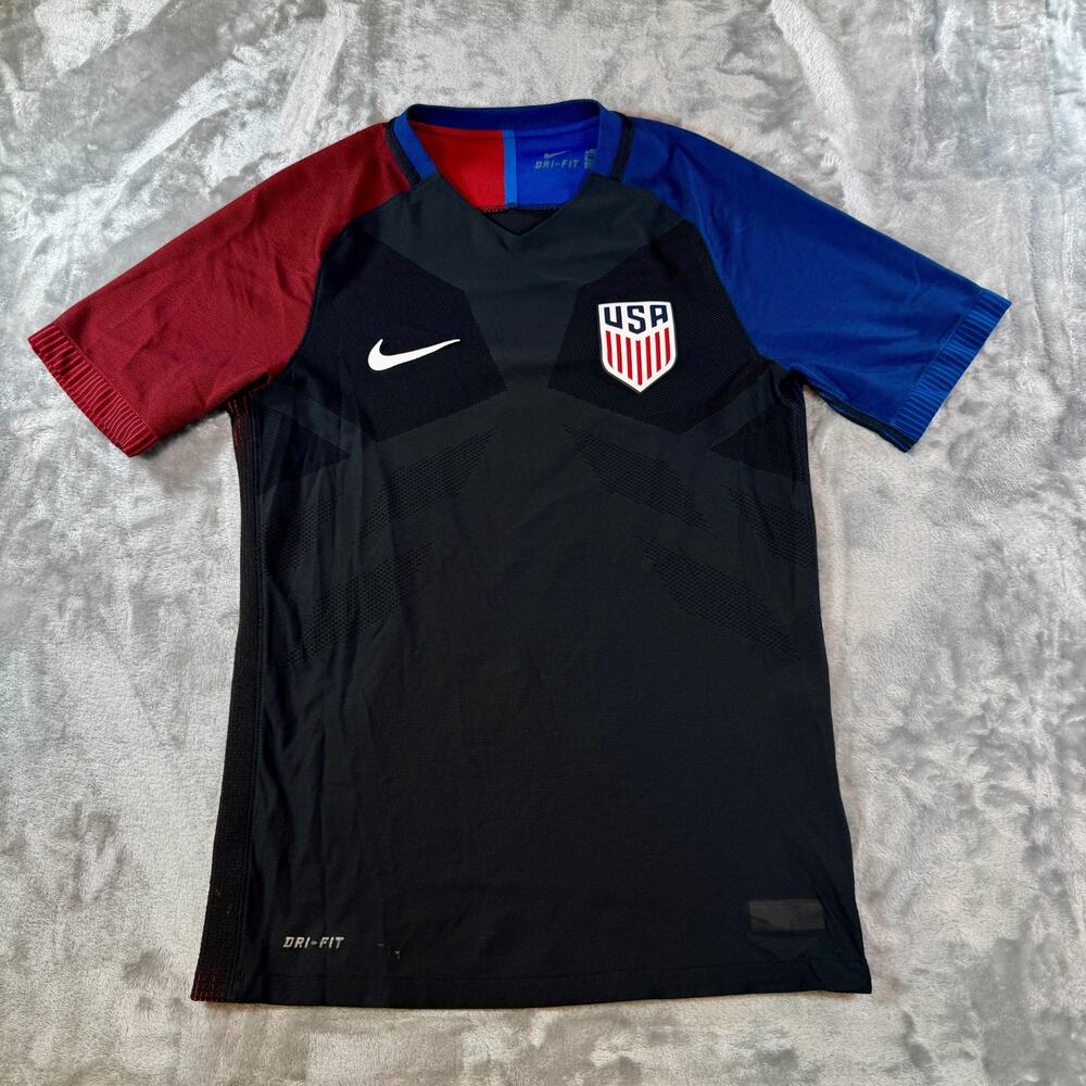 Nike US Soccer USA Away Authentic Player Issue Jersey Shirt 2016 743672-010 Mens